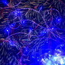 Светодиодная уличная гирлянда 30м синяя