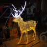 Фигура уличная световая "Олень Благородный" 2.1м